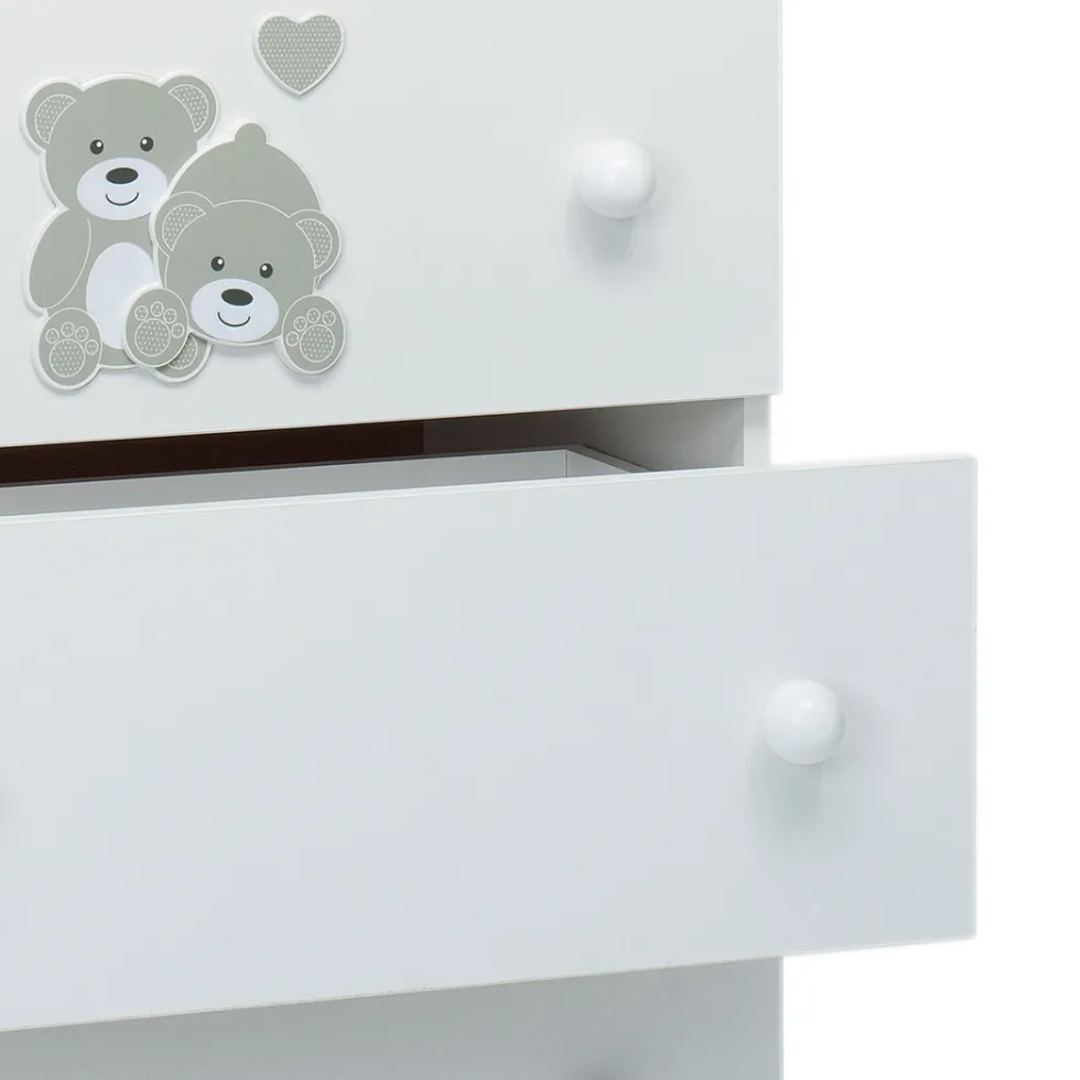 Bagnetti Fasciatoi<Foppapedretti Bagnetto fasciatoio orsetti cuoricini Tenerorso