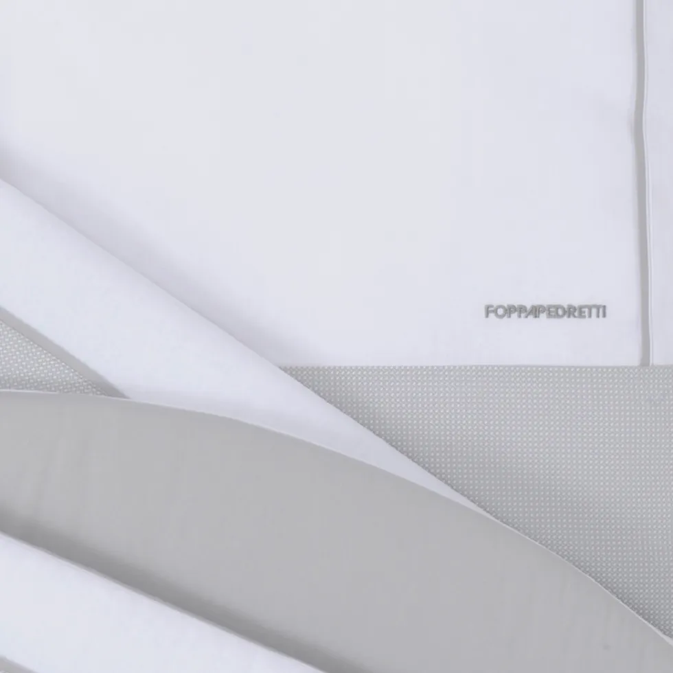 Lista Nascita<Foppapedretti Cameretta Pikkoletto bianco con completo piumone grigio