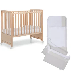 Lista Nascita<Foppapedretti Cameretta Pikkoletto naturale con completo piumone beige