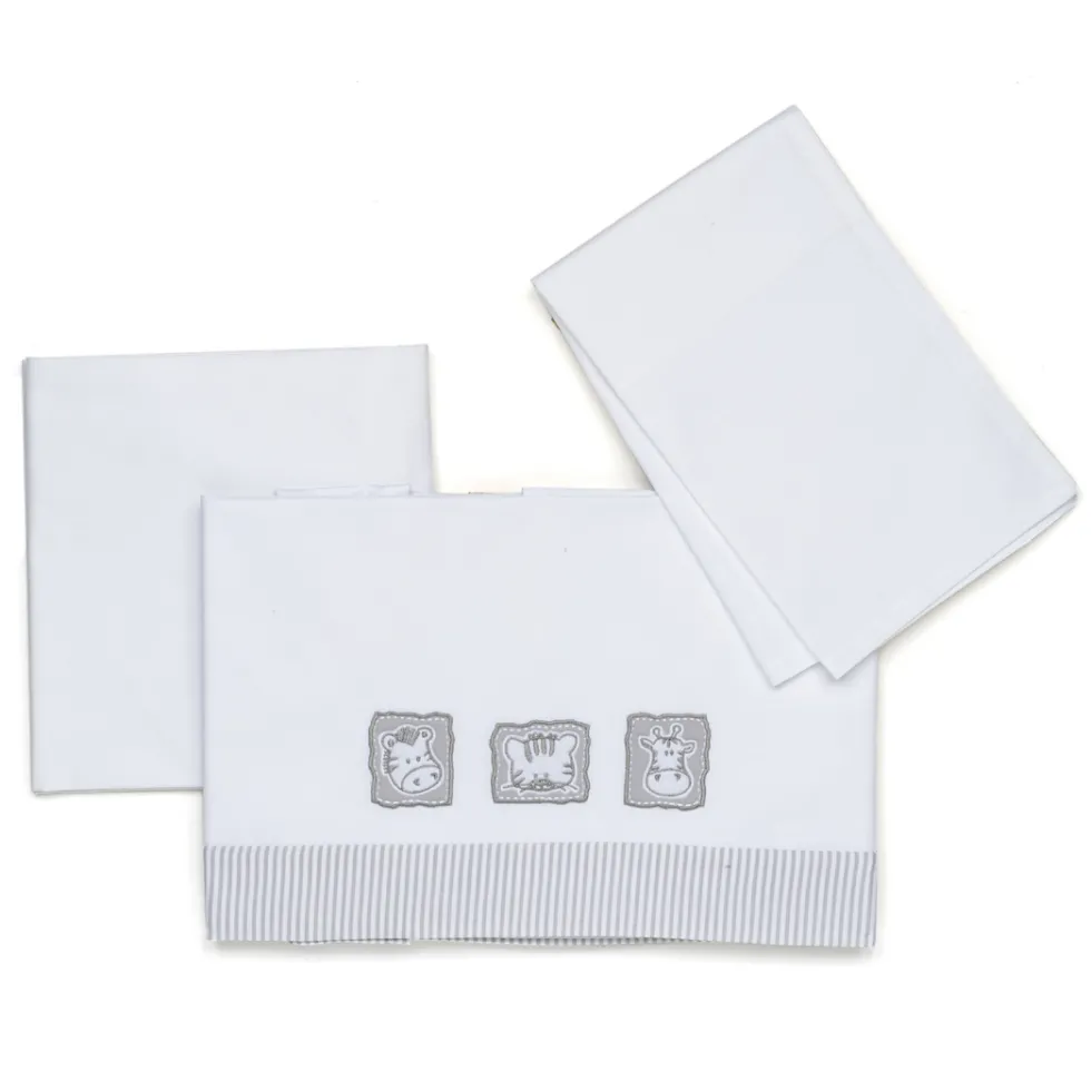 Coordinati Tessili<Foppapedretti Completo lenzuolino in cotone Babyzoo