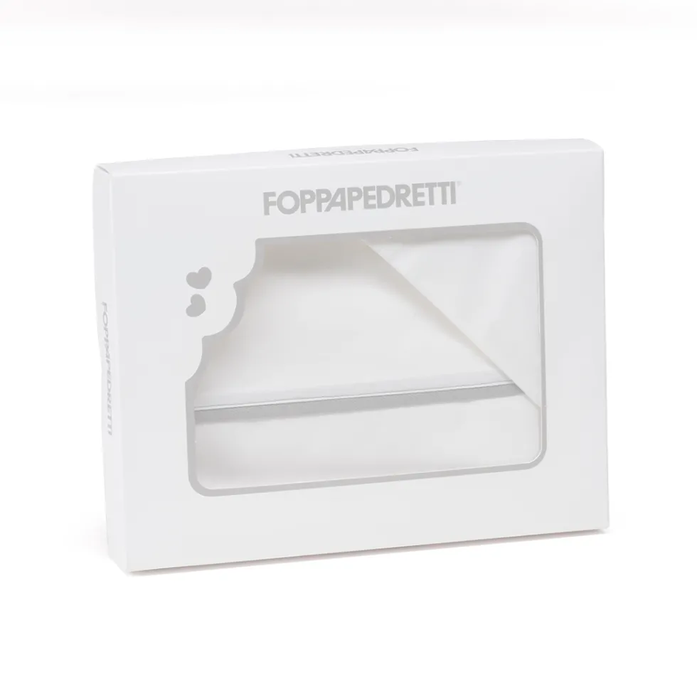 Nanna E Relax<Foppapedretti Completo lenzuolino in cotone iCrib Bianco