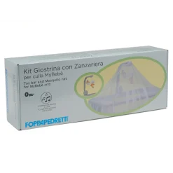 Nanna E Relax<Foppapedretti Kit giostrina con zanzariera per culla MyBebè e iNanna Trasparente
