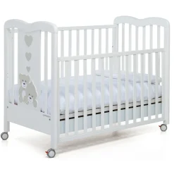 Lettini<Foppapedretti Lettino in legno Tenerorso Bianco