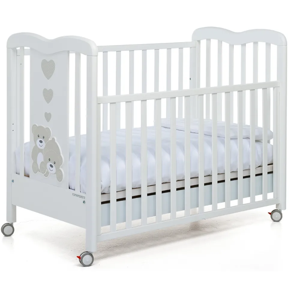 Lettini<Foppapedretti Lettino in legno Tenerorso Bianco