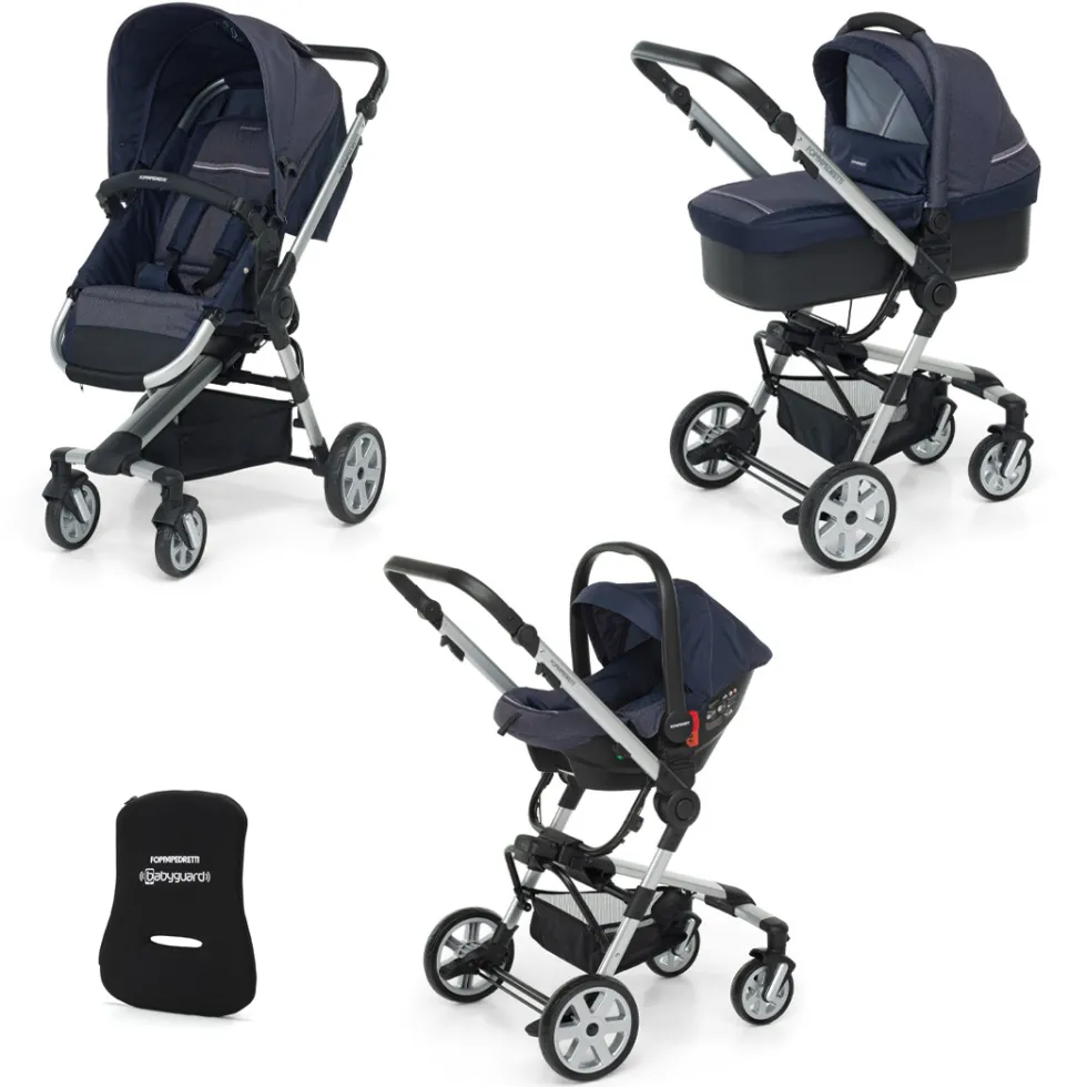 Lista Nascita<Foppapedretti Lista Nascita Supertres i-Size Denim Ocean + Babyguard