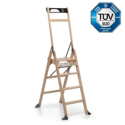 Scale E Sgabelli<Foppapedretti Scala in legno laScala 4.0