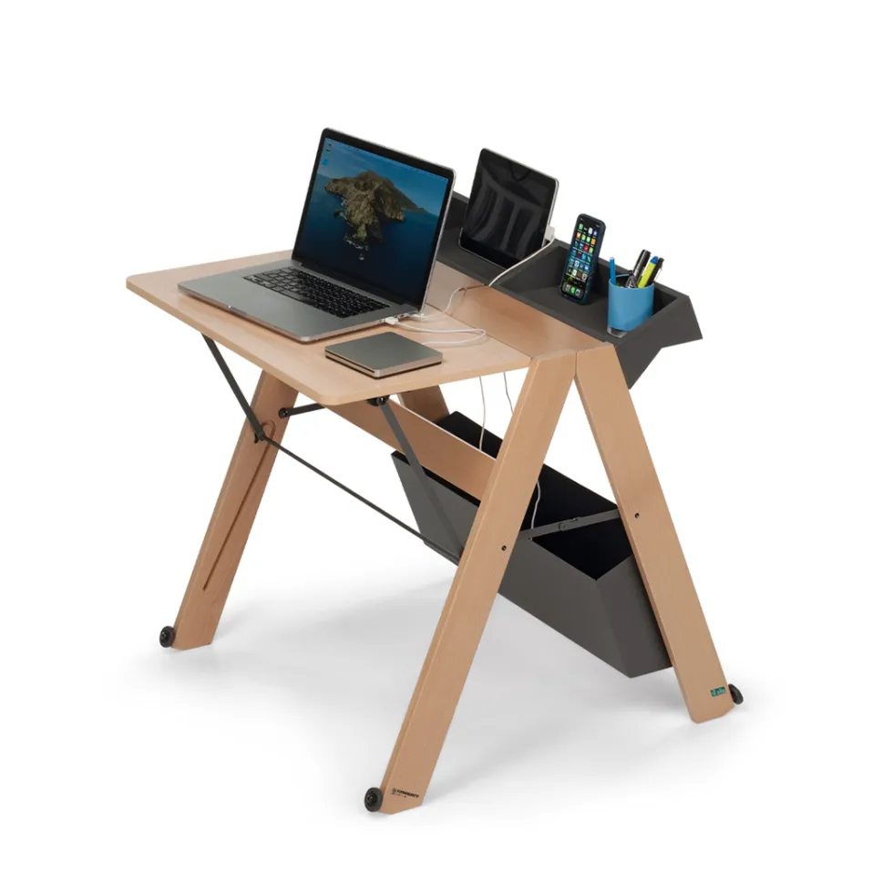 Scrivanie, Tavoli E Sedie<Foppapedretti Scrivania pieghevole in legno Allieva