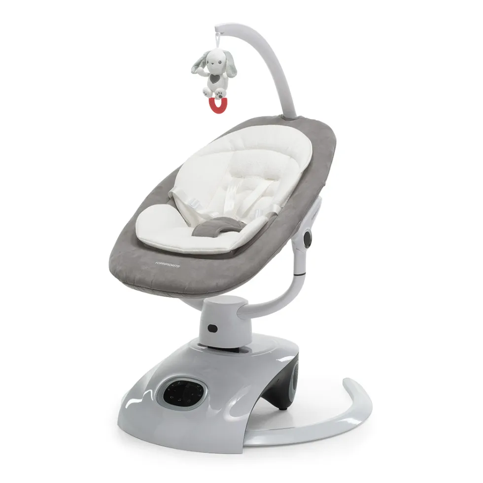 Nanna E Relax<Foppapedretti Sdraietta per neonato Shuttle Bianco-grigio